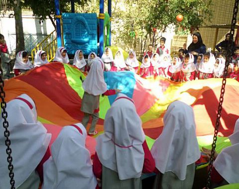 مراسم روز آشنایی نوآموزان کلاس خانم قائمی